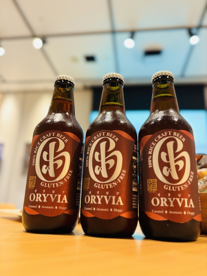 ビール部第3回活動　～米100％のクラフトビール「ORYVIA（オリビア）」を囲む会～-部活動